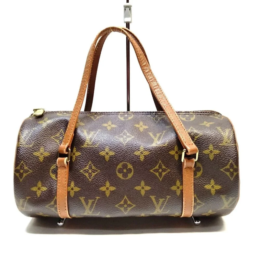 Louis Vuitton Papillon 26 Monogram Barrel Bag | Vintage LV Designer Handbag